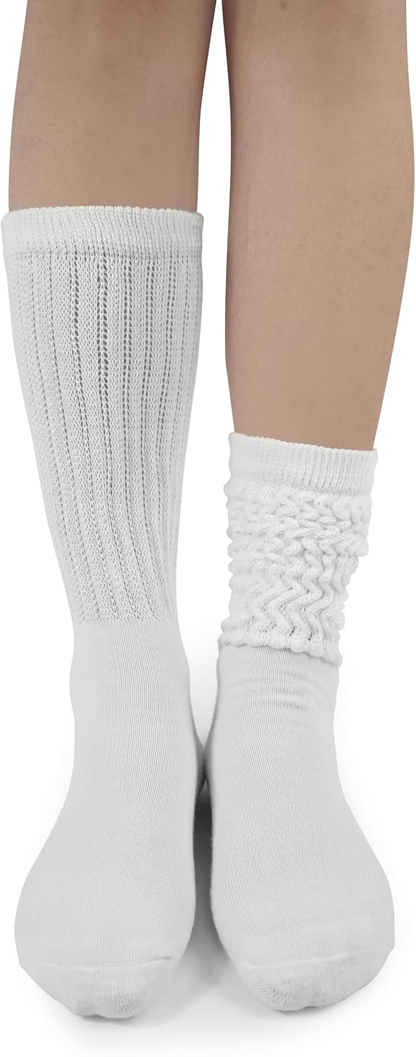Women's Vintage-Style Slouch Socks: Soft & Comfortable Short Slouch Socks
