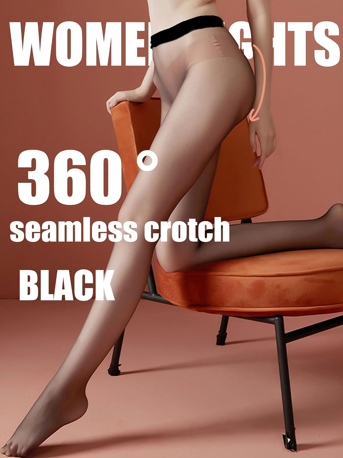 Women's Seamless Tights—Matte Sheer Finish With High-Stretch Tummy Control