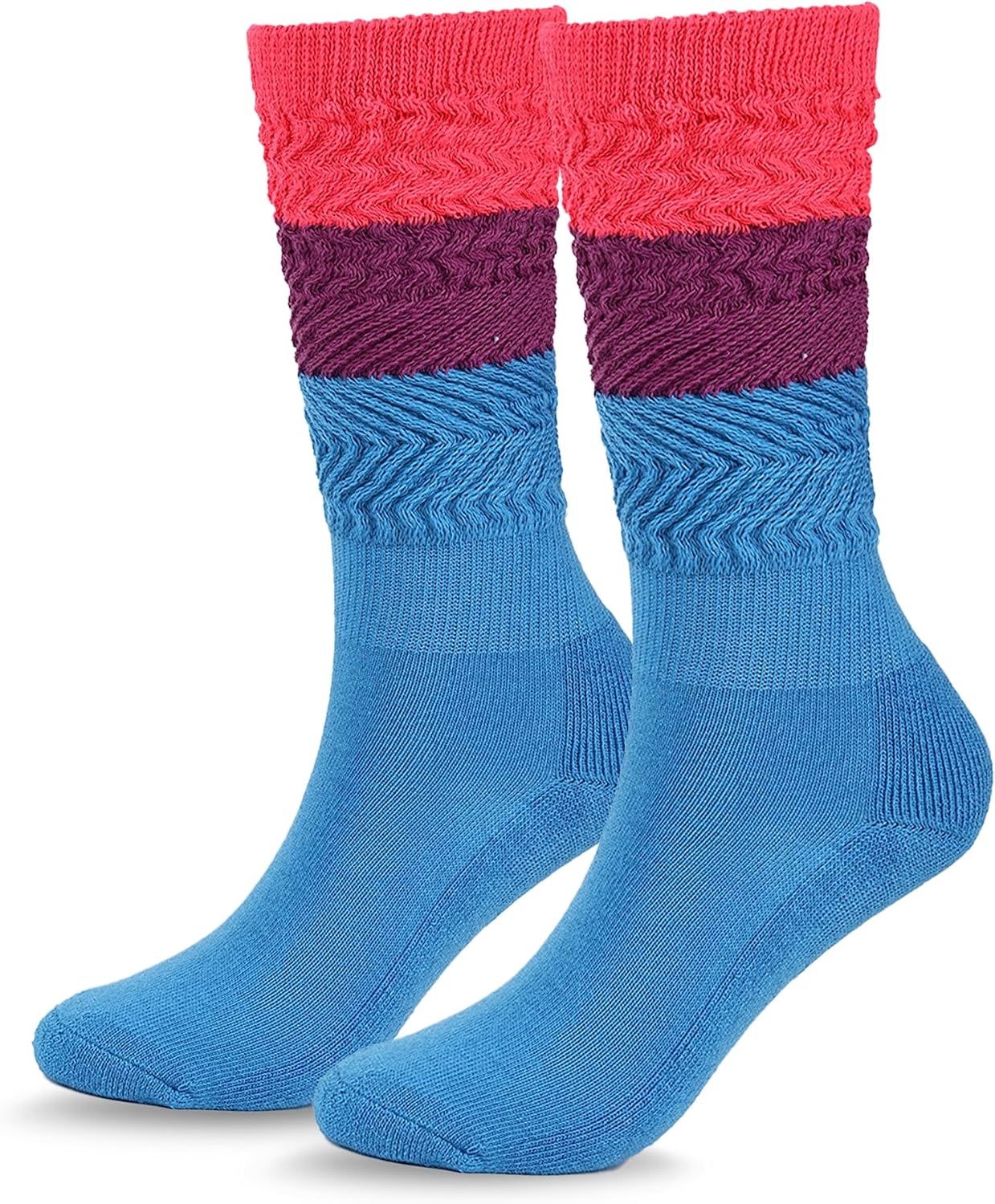 Women's Slouch Socks (Soft Extra-Long Over-the-Knee Slouch Socks, Autumn/Winter Knit Style)
