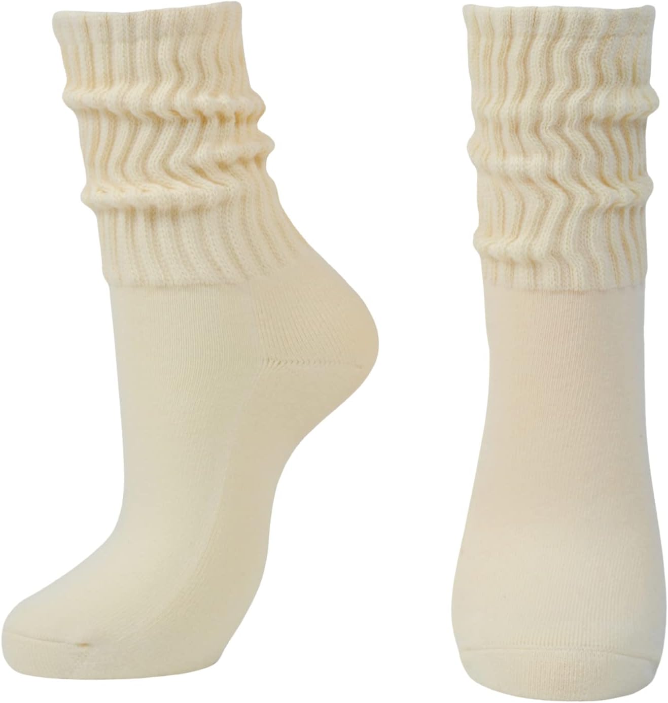 Women's Ruched Slouch Socks / Tall Slouch Socks