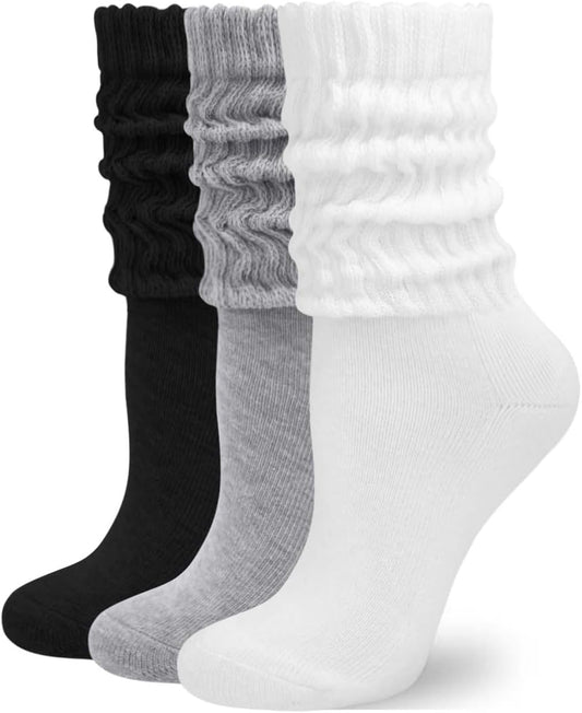 Women's Slouch Socks (Thickened Cotton, Vintage Loose-Fit Boot Socks)