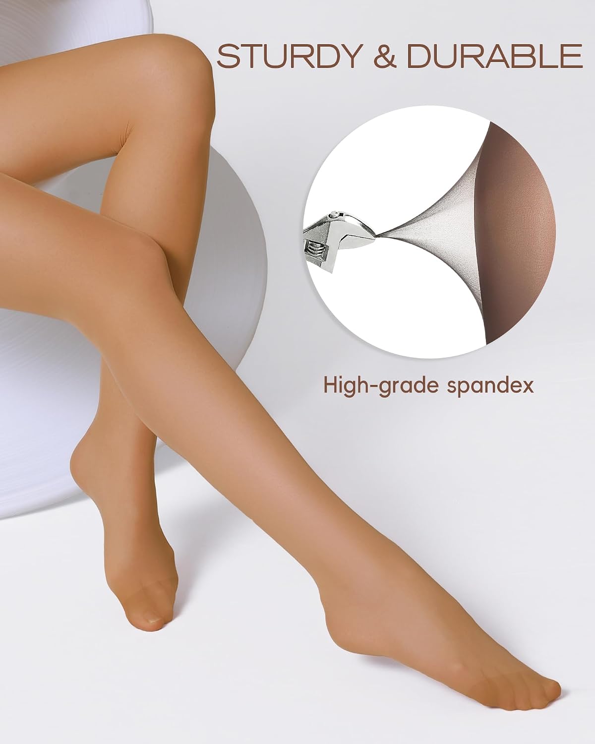 Ultra-Thin, Lightweight Sheer Tights—Durable And Long-Lasting