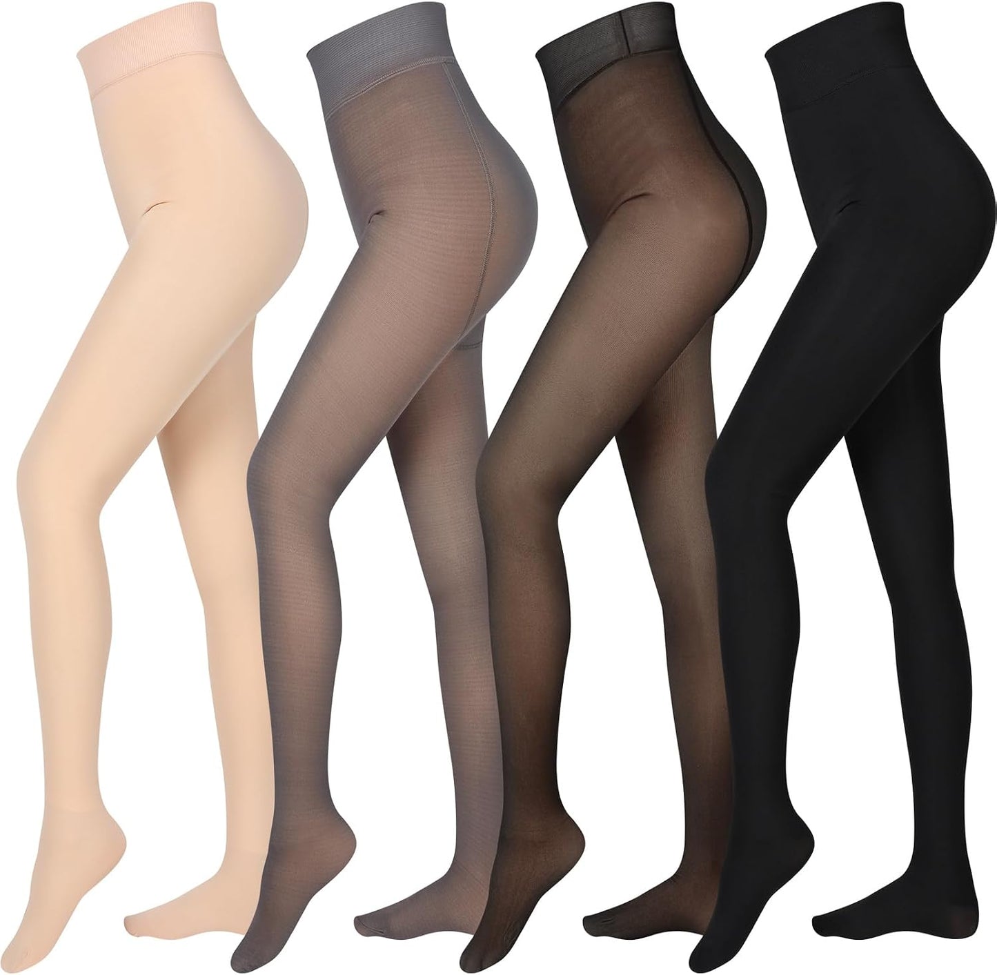 Women's Multi-Pack Fleece-Lined Thermal Tights