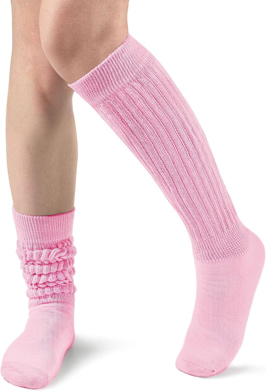 Women's Slouch Socks (Knit Over-the-Knee Boot Socks)