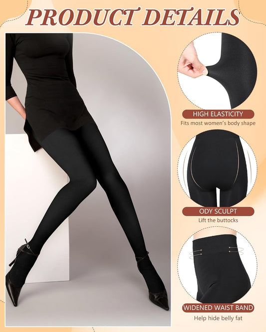 Women's Multi-Pack Fleece-Lined Thermal Tights