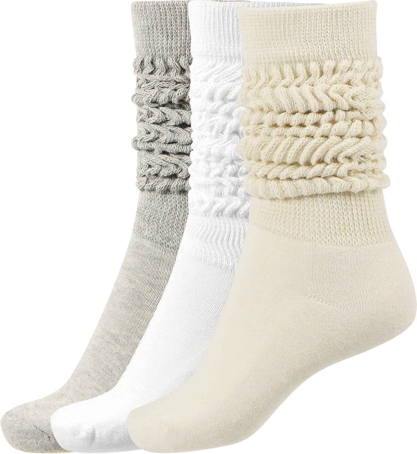 Women's Slouch Socks (Over-the-Knee Boot Socks, Soft Style)