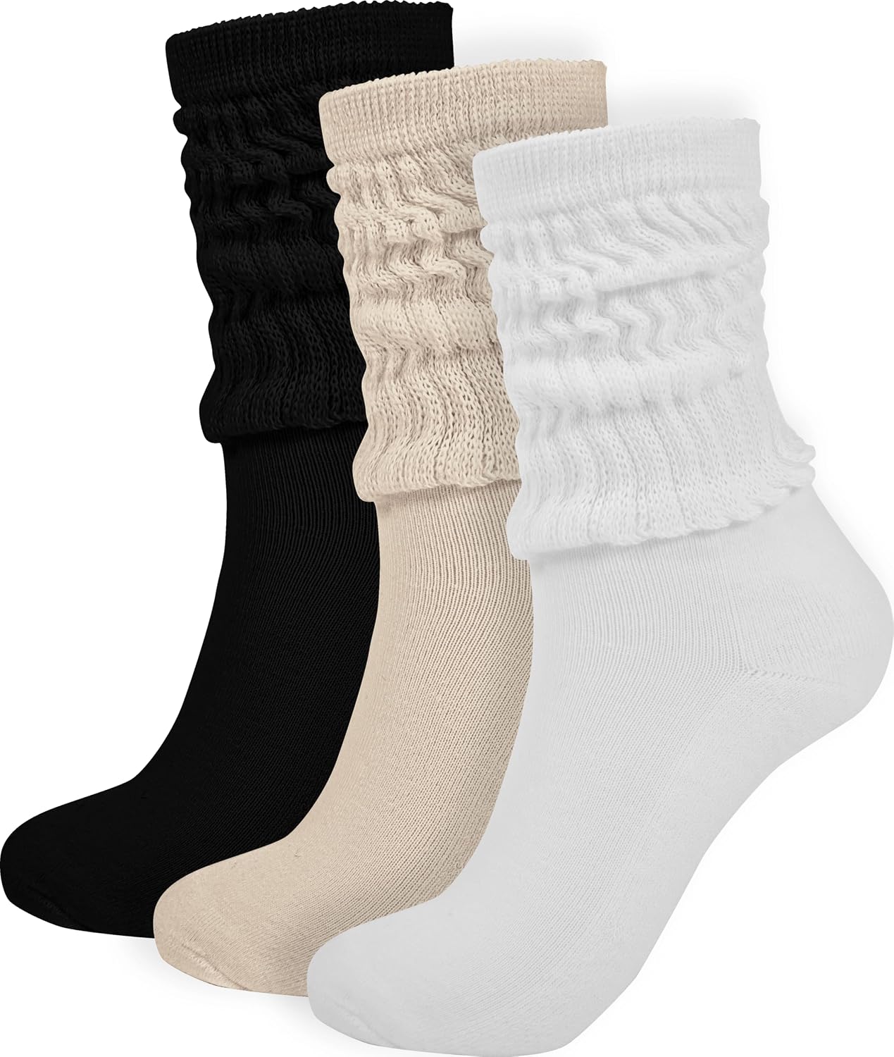 Women's Vintage-Style Slouch Socks: Soft & Comfortable Short Slouch Socks