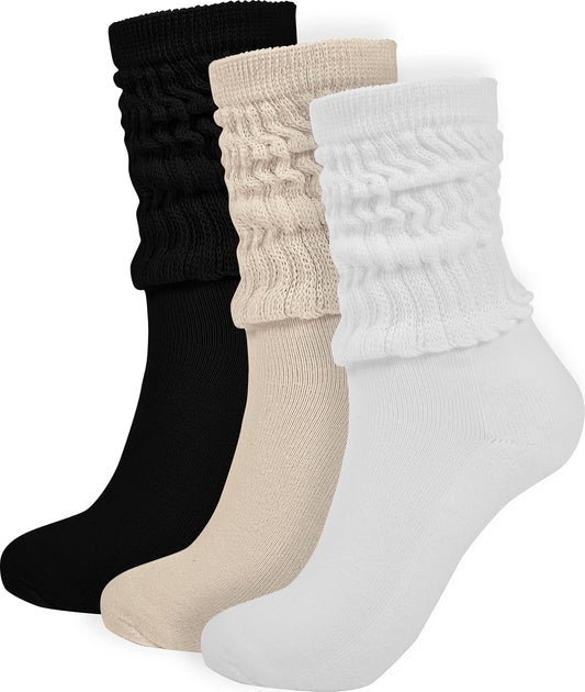 Women's Vintage-Style Slouch Socks: Soft & Comfortable Short Slouch Socks