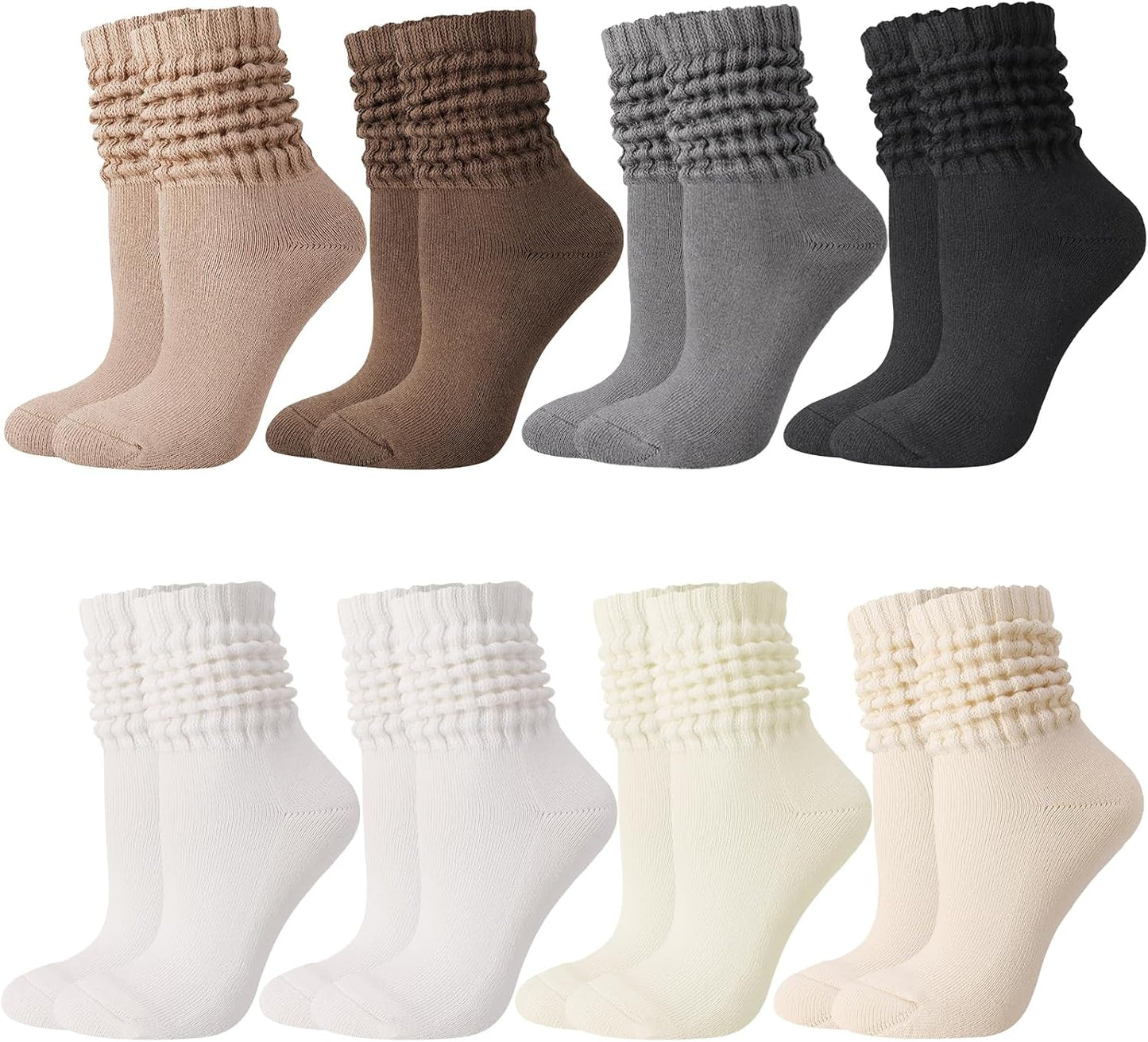 Women's Slouch Socks (Thickened Cushioning, Boot Socks)