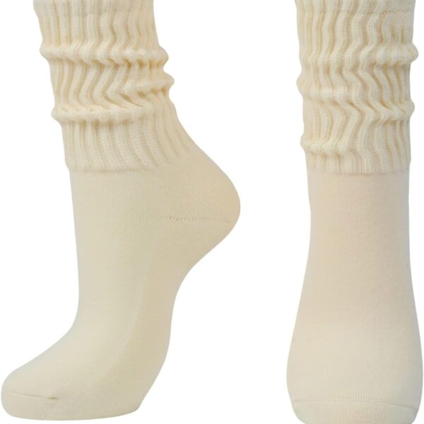 Women's Ruched Slouch Socks / Tall Slouch Socks