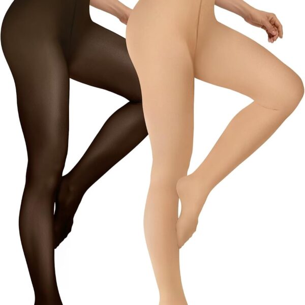 Women's Winter Multi-Pack Fleece-Lined Thermal Leggings
