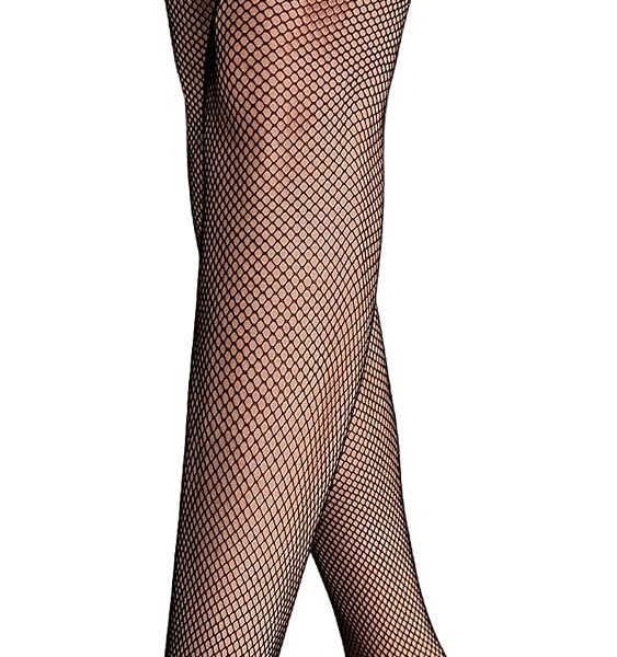 Women's Lace-Top Over-The-Knee Stockings / Fishnet Stockings
