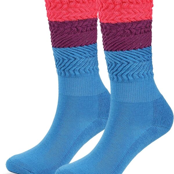 Women's Slouch Socks (Soft Extra-Long Over-the-Knee Slouch Socks, Autumn/Winter Knit Style)