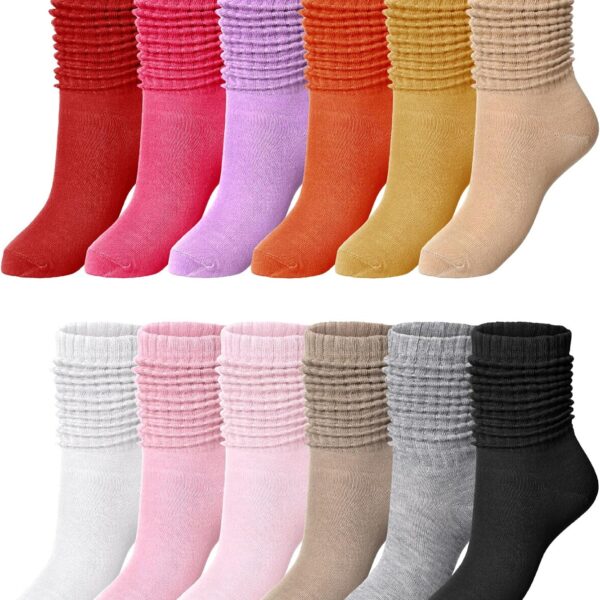 Women's Slouch Socks (6–32 Pair Packs)